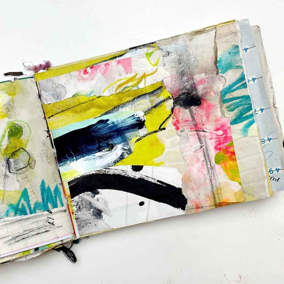 MINI JOURNAL ABSTRACT COLLAGE 