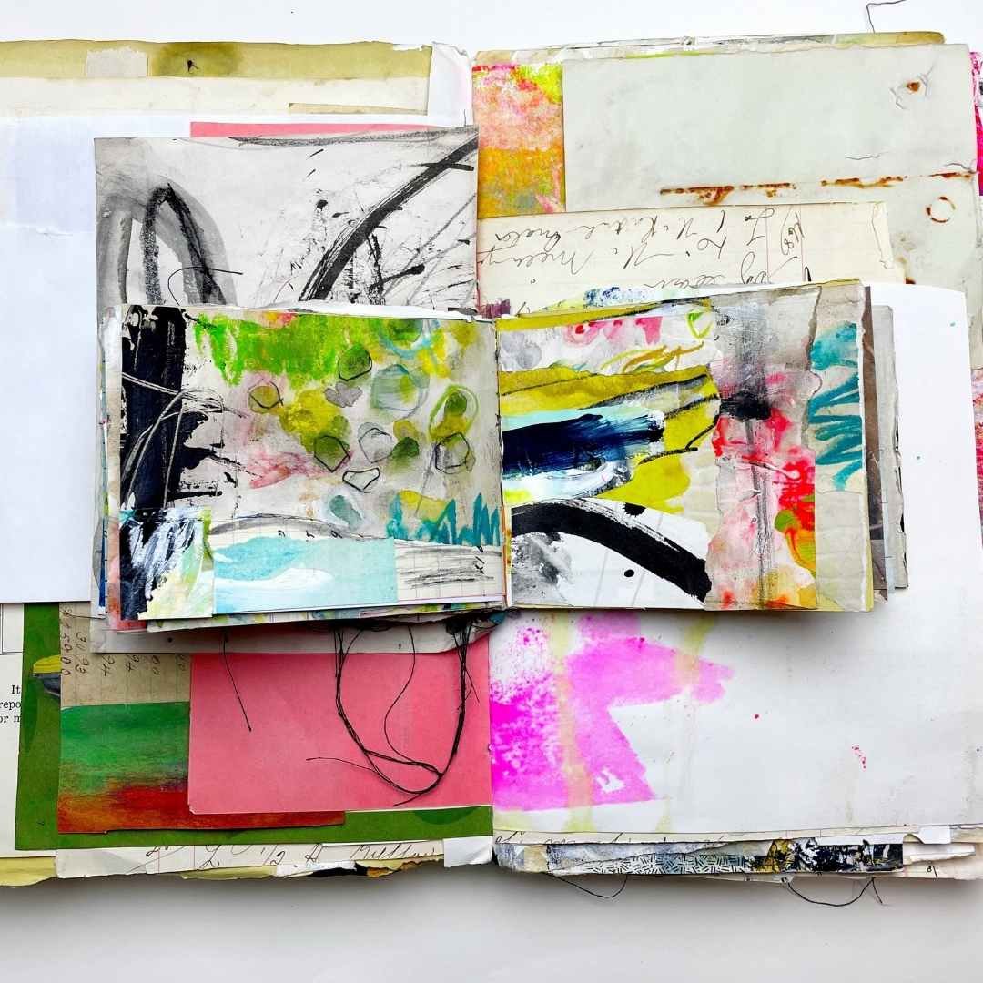 MINI JOURNAL ABSTRACT COLLAGE
