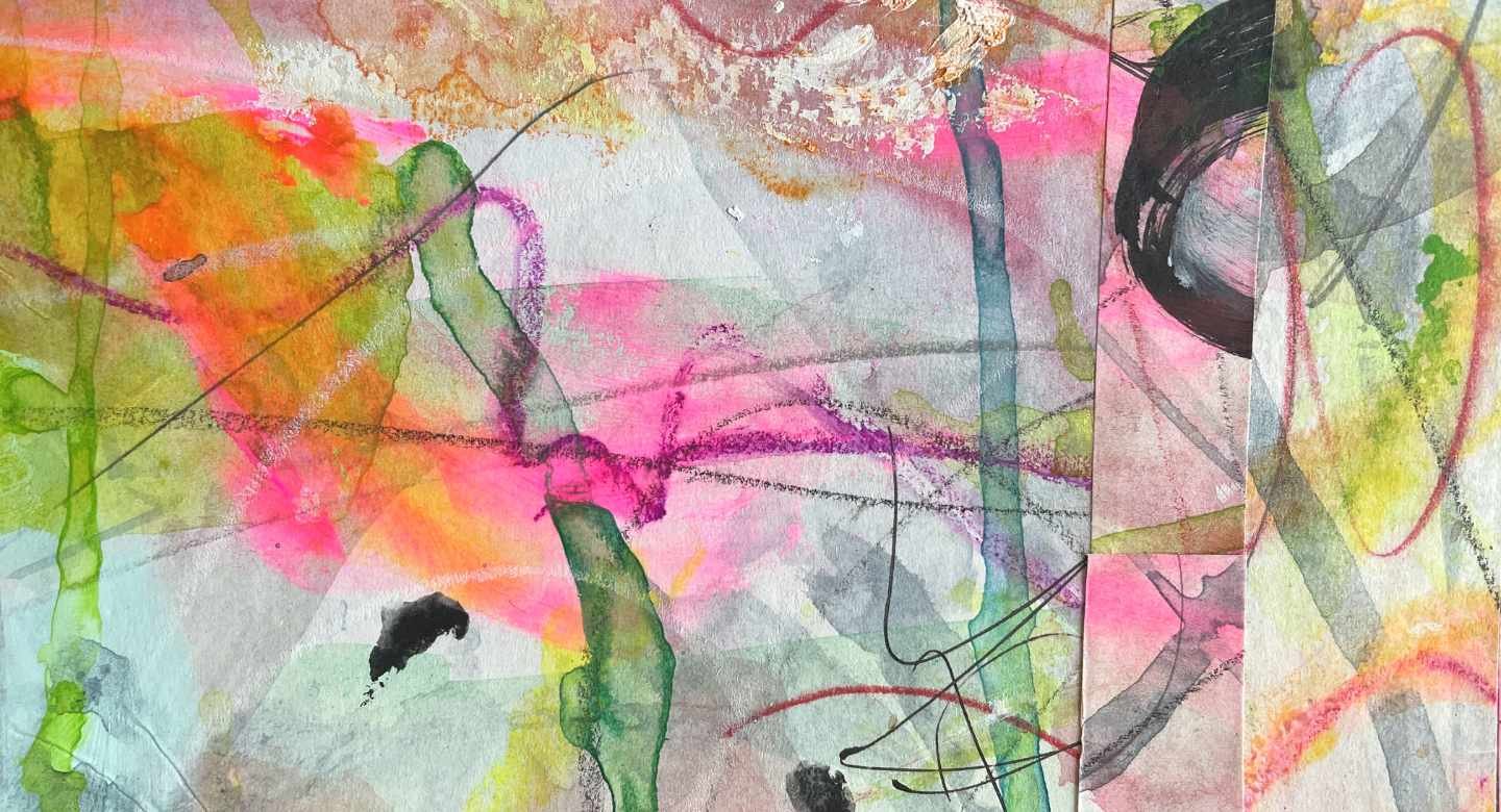 Mixed Media Meet Up online course with Roben-Marie Smith.