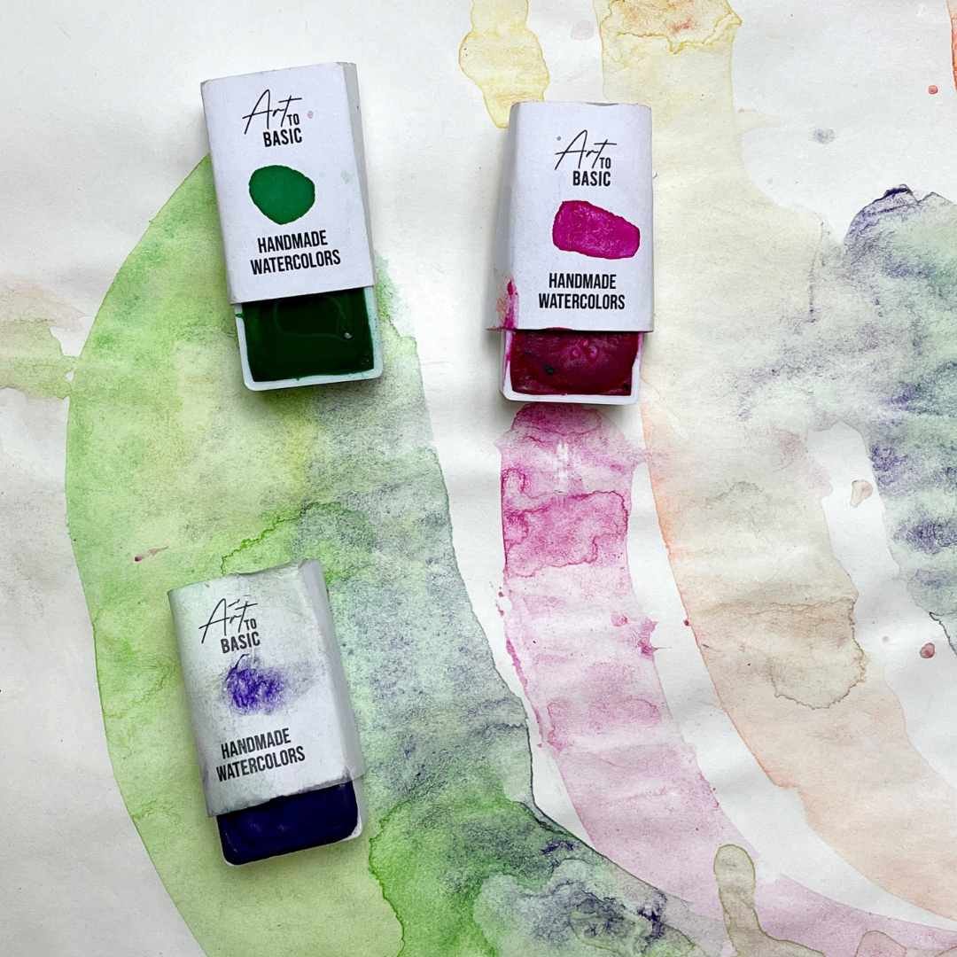 Art to Basic Watercolors - The Roben-Marie Collection