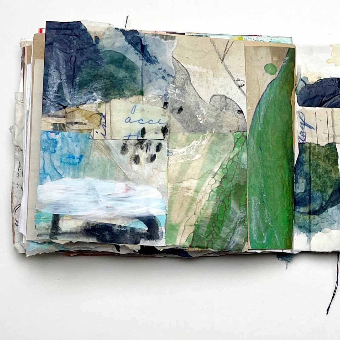 Art Journaling with Collage by Roben-Marie Smith