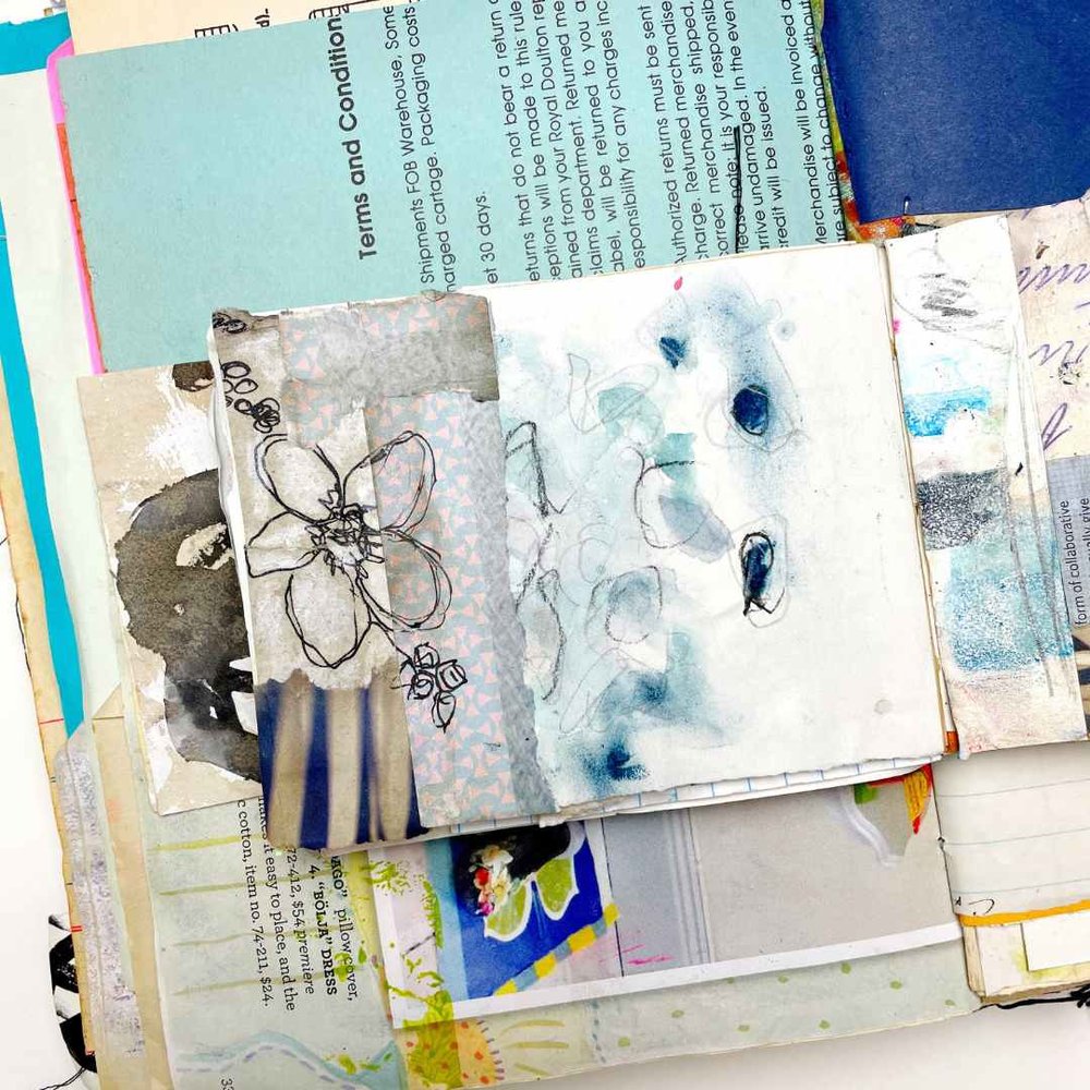 How to Make Your Own Collage Papers (and get out of a creative rut) —  Visual Journal Studio