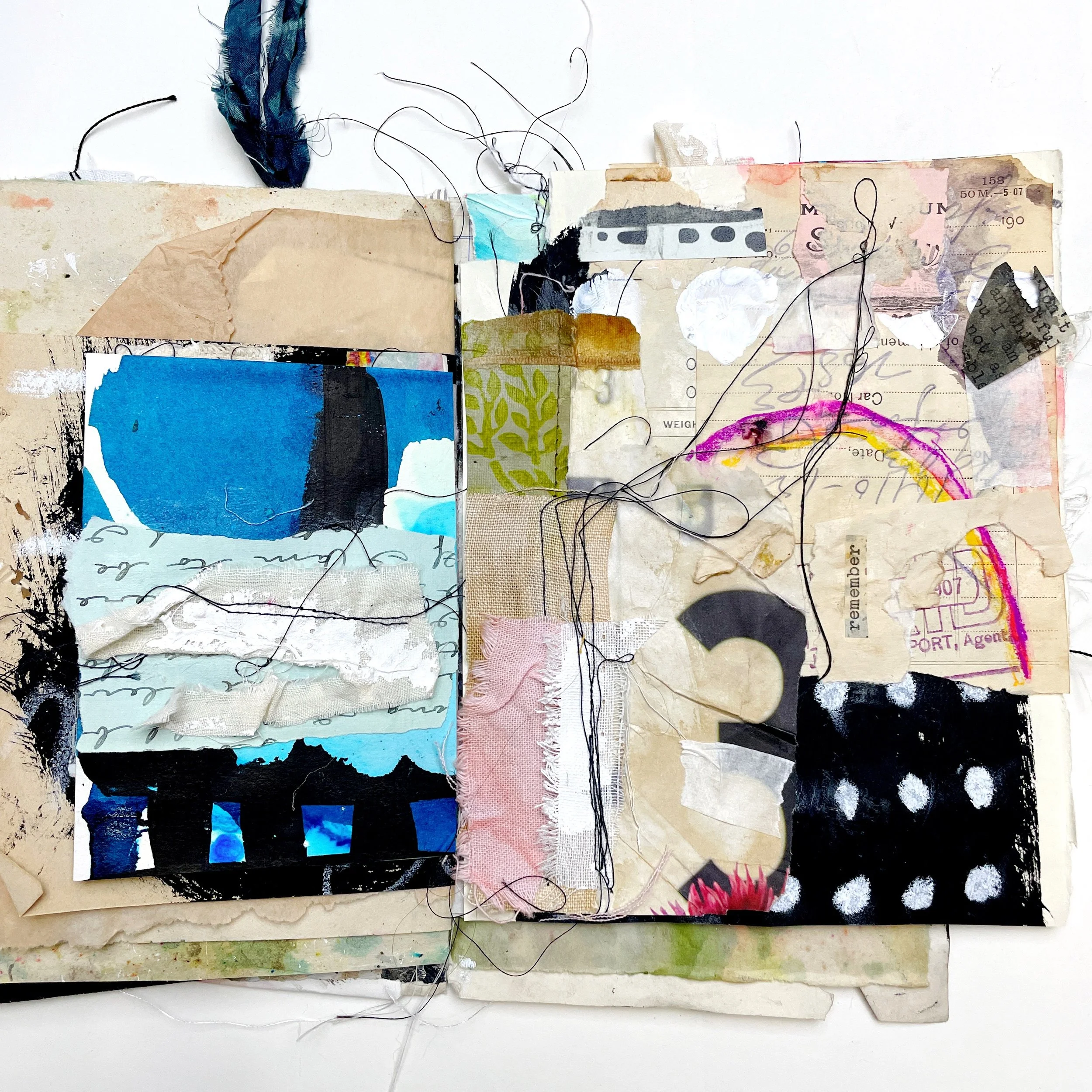 Art Journal With Me: Mixed Media Junk Journaling Made Easy