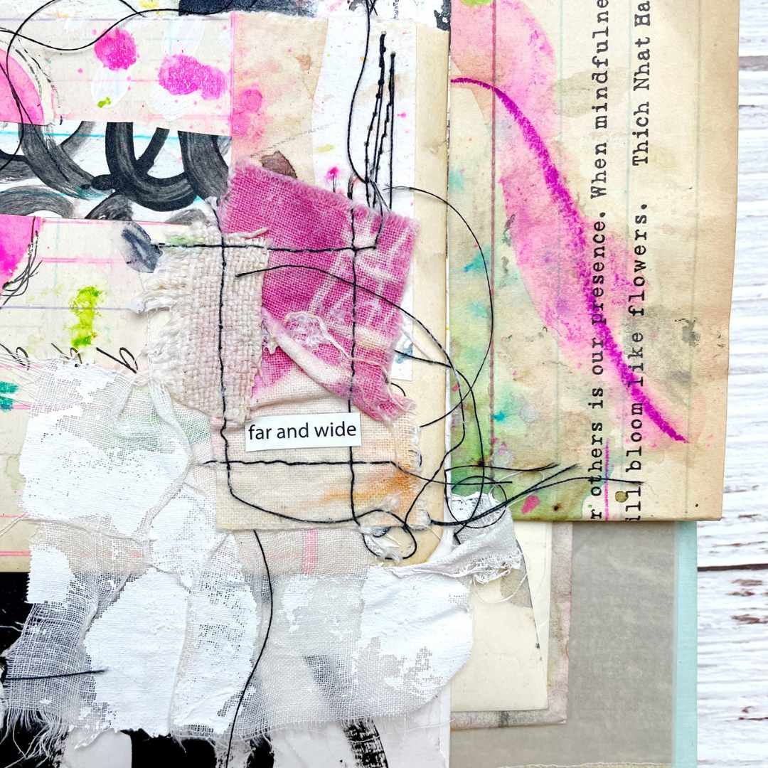 Mixed Media Junk Journal by Roben-Marie Smith 