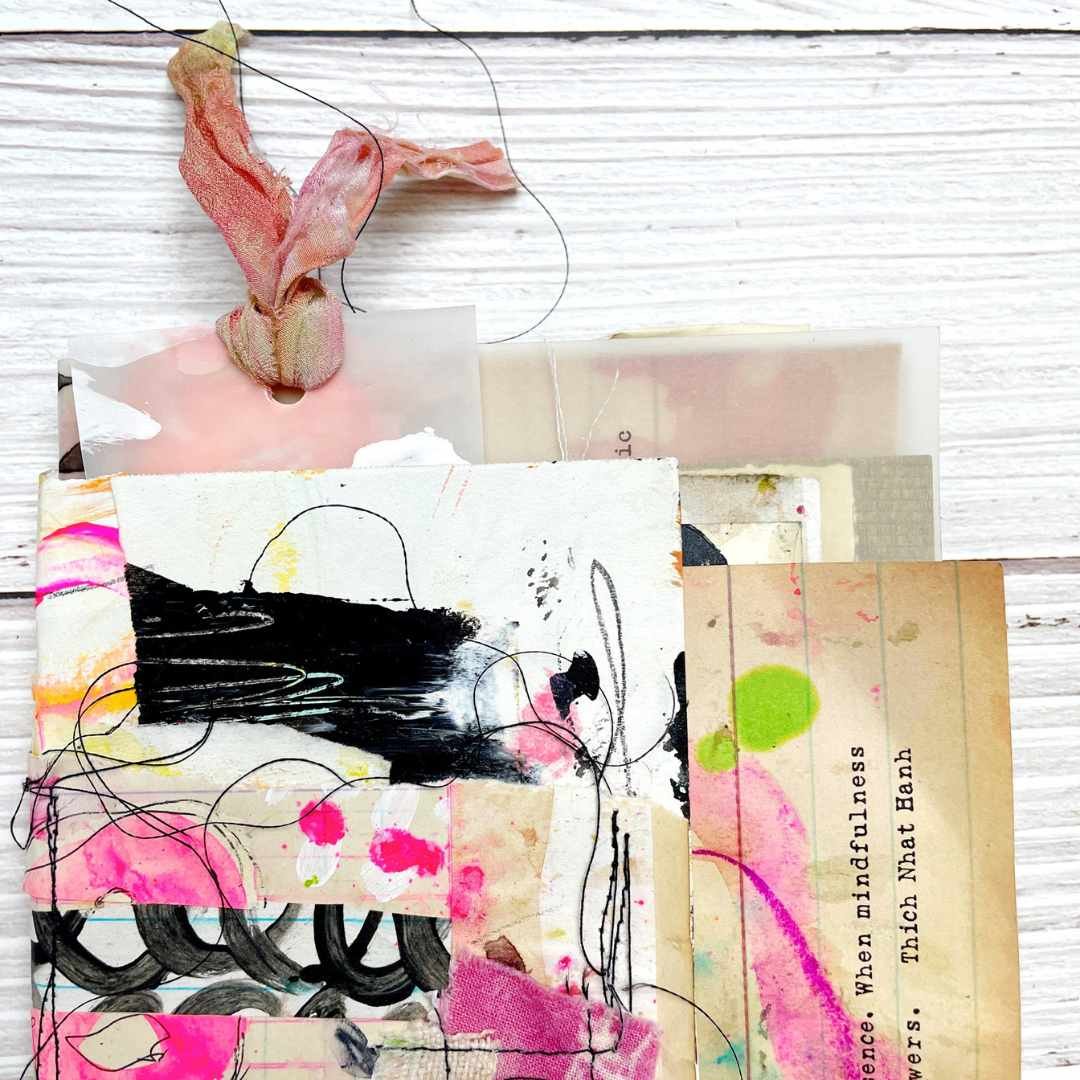 Mixed Media Junk Journal by Roben-Marie Smith 