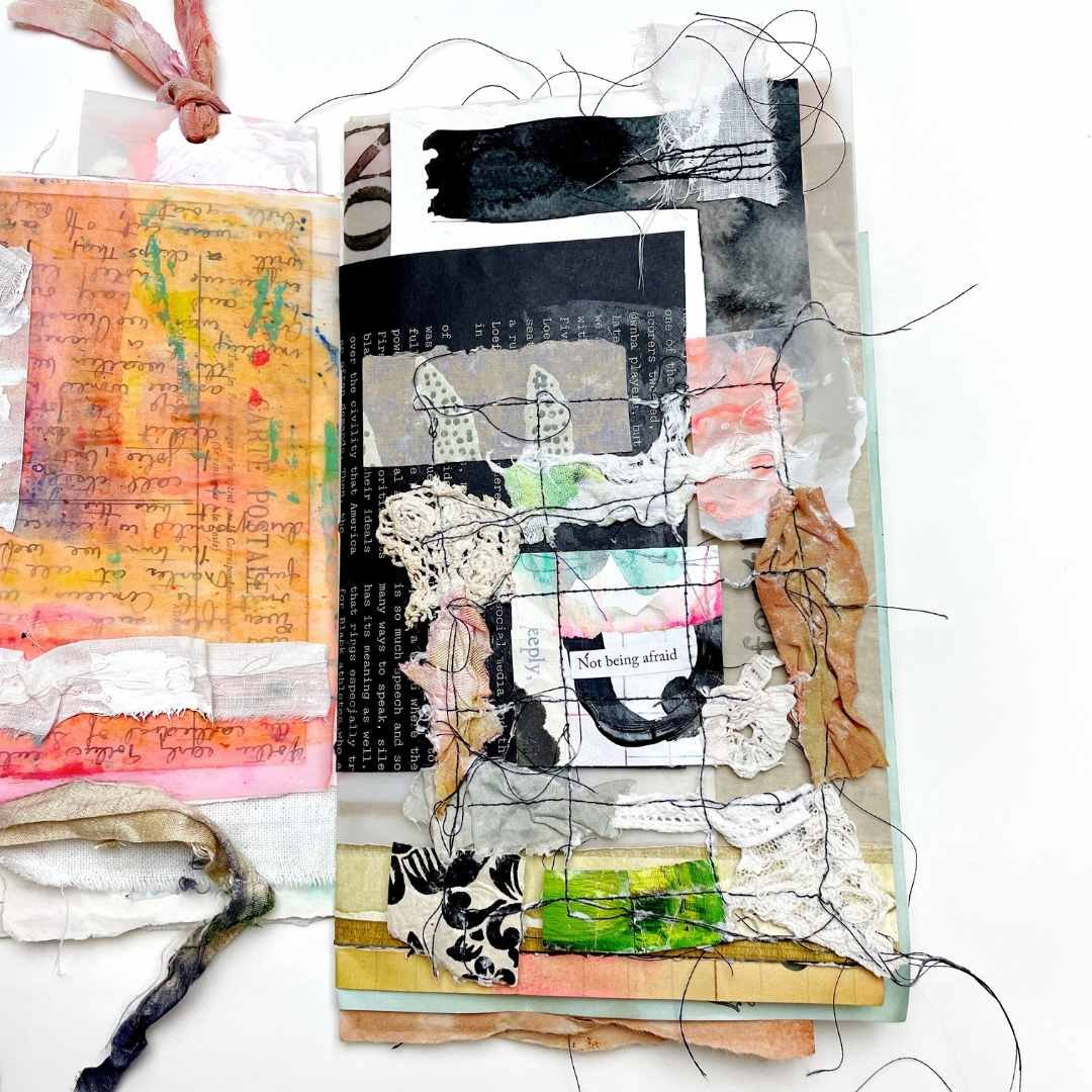 Junk journal by Roben-Marie Smith