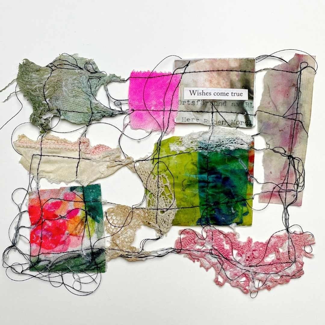Day 68/100 &ldquo;Wishes Come True&rdquo;
The 100 Day Project 

#100daysofwishingthreads #fabric #thread #textiles #handmadelife #artistsatwork #artprocess #artcommunity #mixedmediaartists #textileartists #mixedmediaartist #the100dayproject #dothe100