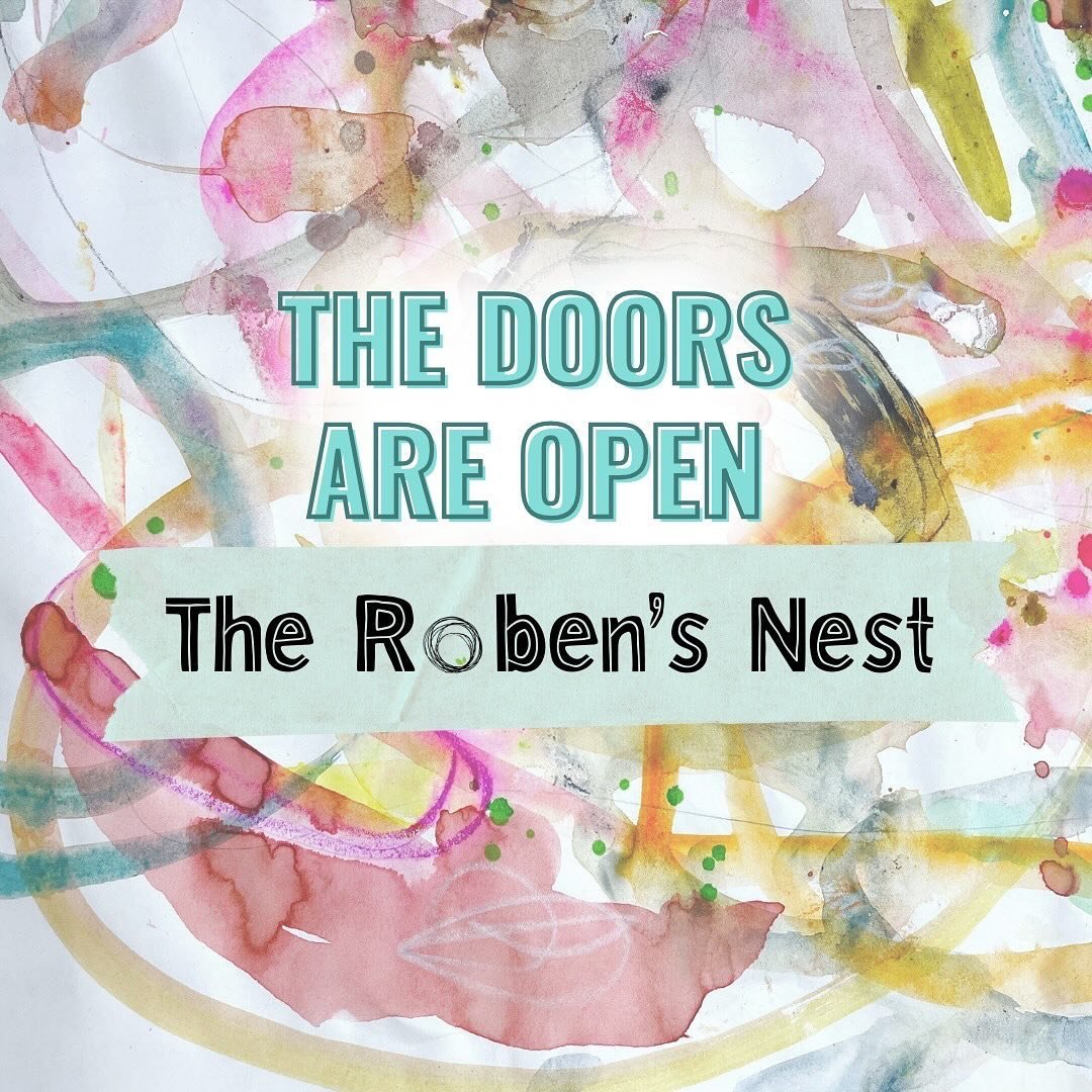 The Roben&rsquo;s Nest is open again to new members! 🎉 🙌🏼 🖌️ 🎨
⠀⠀⠀⠀⠀⠀⠀⠀⠀
🔗 Just type the word &ldquo;NEST&rdquo; in the comments below on this post and I will send you the link with all the details. 
⠀⠀⠀⠀⠀⠀⠀⠀⠀
What is The Roben&rsquo;s Nest?
It