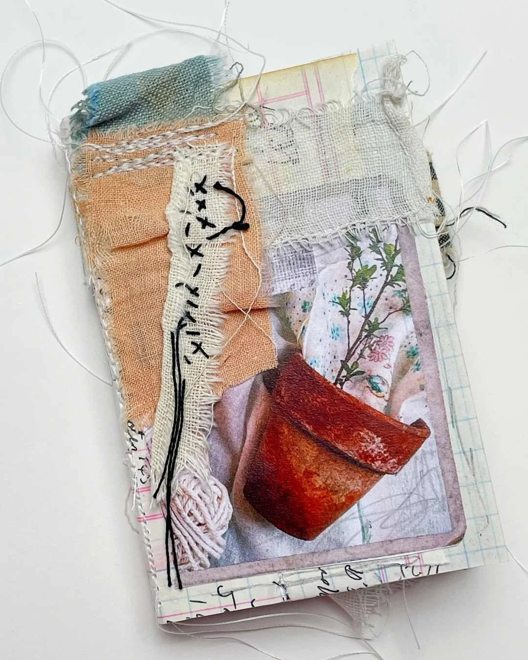 Tiny  Books from Scraps by Roben-Marie Smith