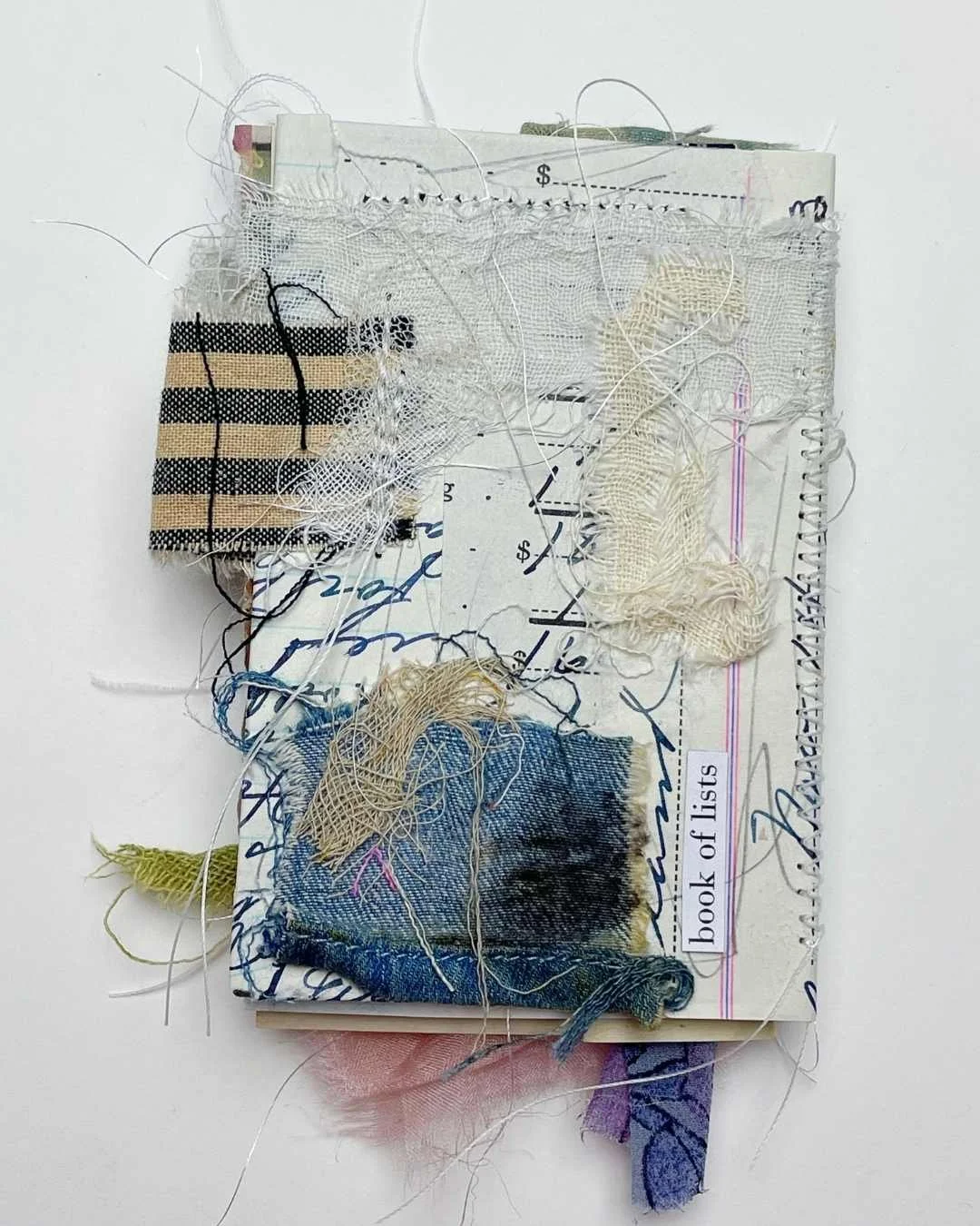 Tiny Fabric Books from Scraps by Roben-Marie Smith