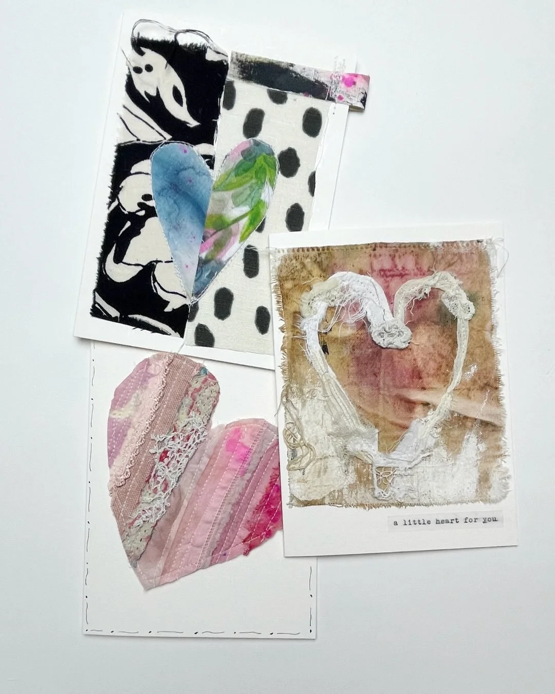 Here&rsquo;s what&rsquo;s stitching itself together inside The Roben&rsquo;s Nest this January&hellip;soft fabrics, simple stitches, and a little Valentine nostalgia. 💌
⠀⠀⠀⠀⠀⠀⠀⠀⠀
📌 January 1st: Fabric Valentine Cards Project
We&rsquo;re heading bac