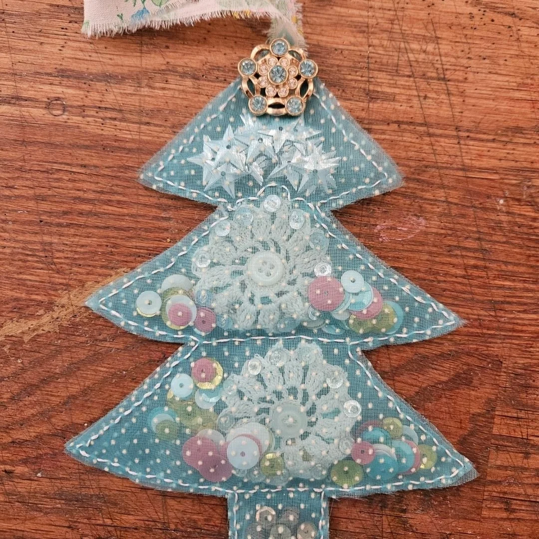 Sparkle + Stitch Tree Trinkets by Joanna Jerome