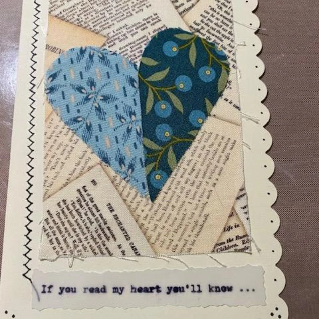 Florals and Hearts Valentine by Pat Vieira