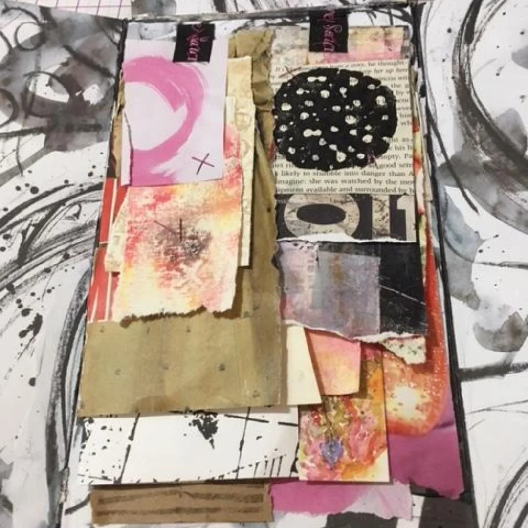Expressive Paper Layers Flip Book by Mary Anne Walters