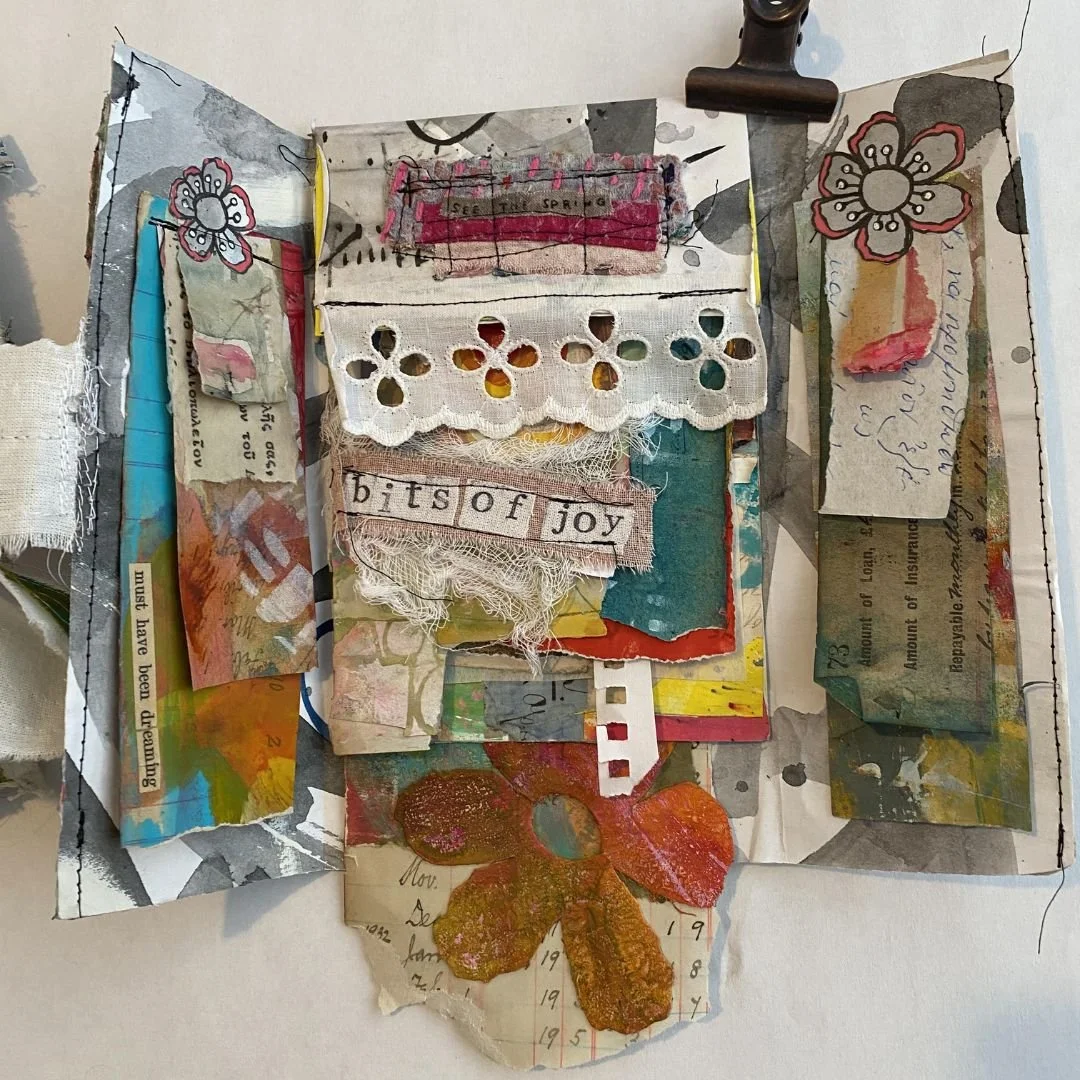 Bits of Joy Layered Flip Book by Megan Dafoe