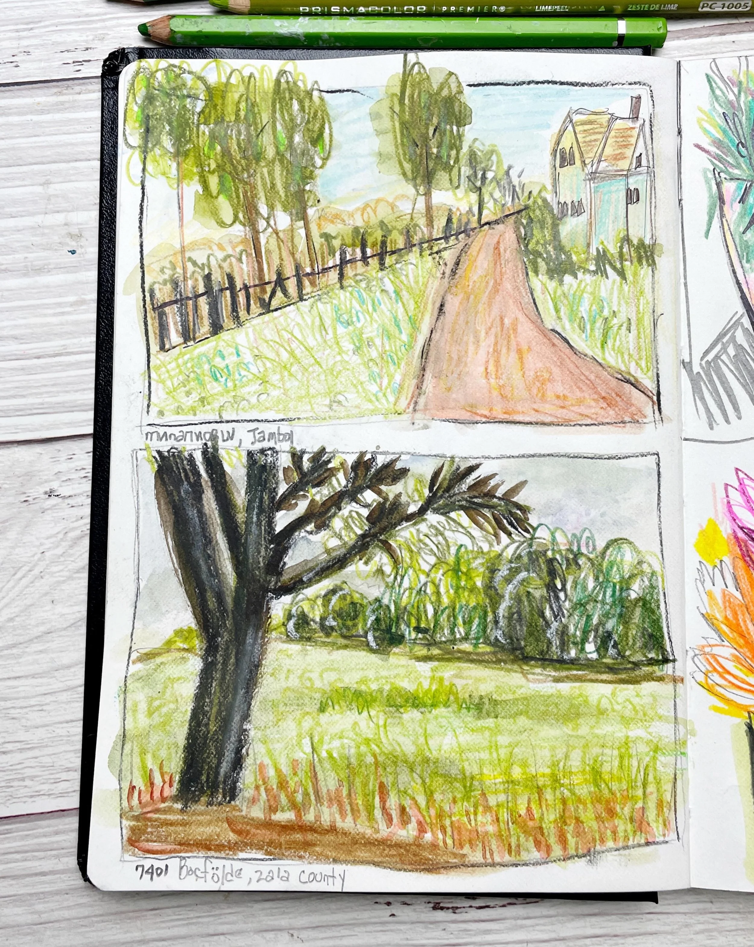 Value studies with charcoal, pencils, markers, watercolor and crayons - Days 81 and 82

Images via Mapcrunch 100 Days of Creative Drifting: a Sketching Practice 

Daily sketching &bull; sketchbook inspiration &bull; art journaling &bull; mixed media 
