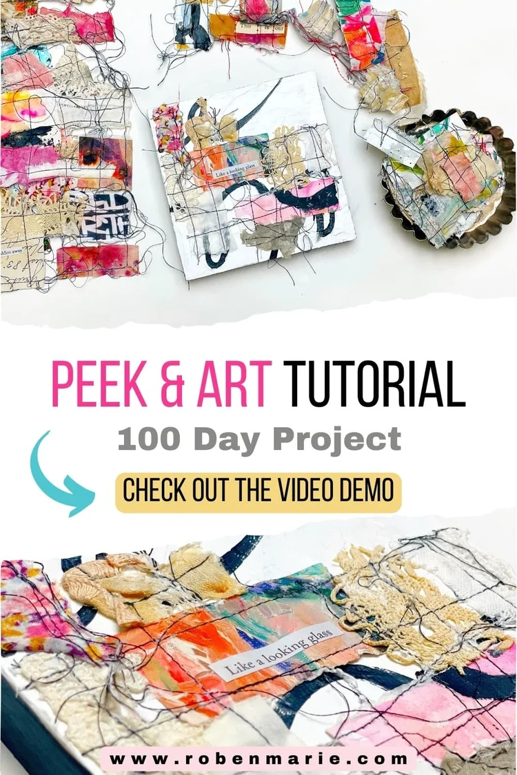 Explore Days 81-100 of the 100 Day Project & Create An Art Panel With Me