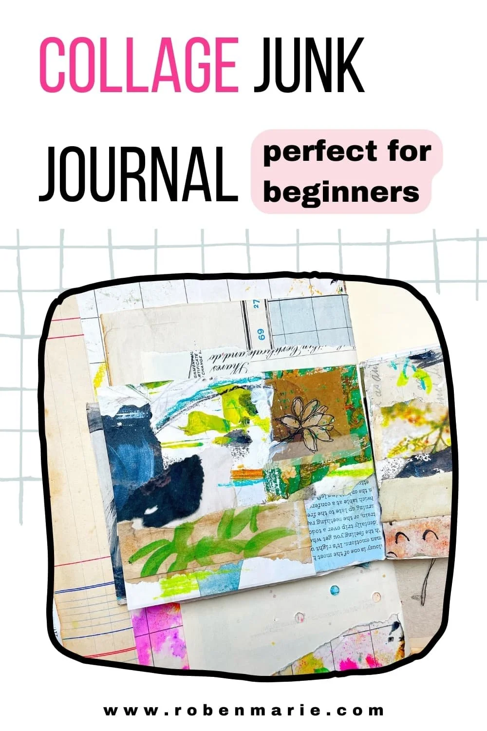 Journaling With Paper Collage Demo with Roben-Marie Smith