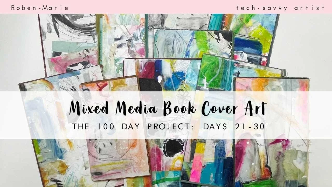 Art Flip Through of Art from The 100 Day Project
