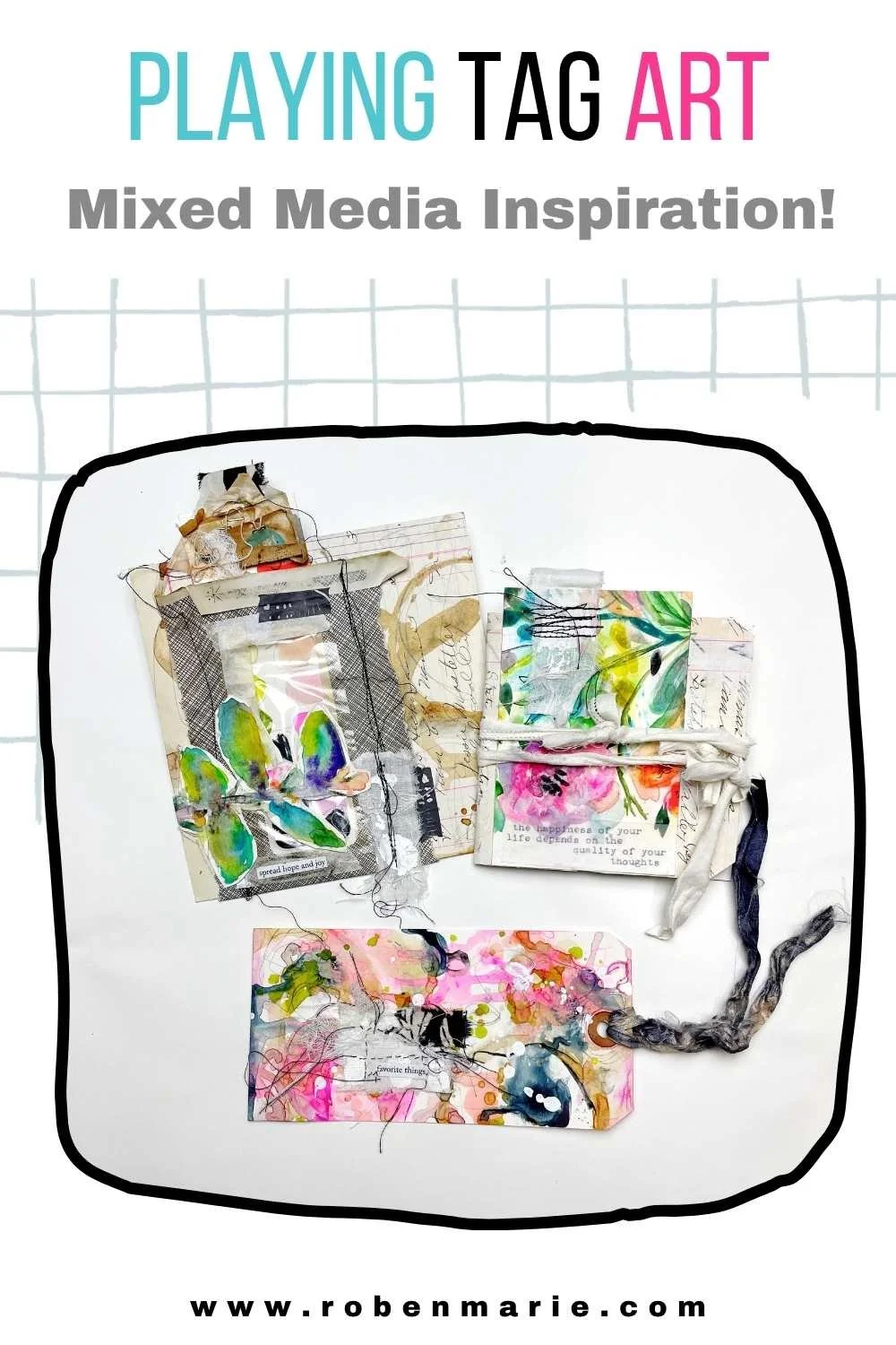 Playing Tag Art: A Little Peek at Some Colorful Tag Inspiration