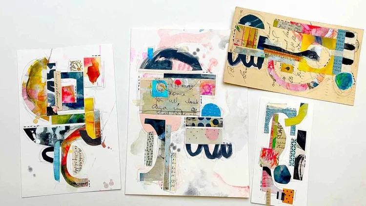 A Peek at Scrappy Collage