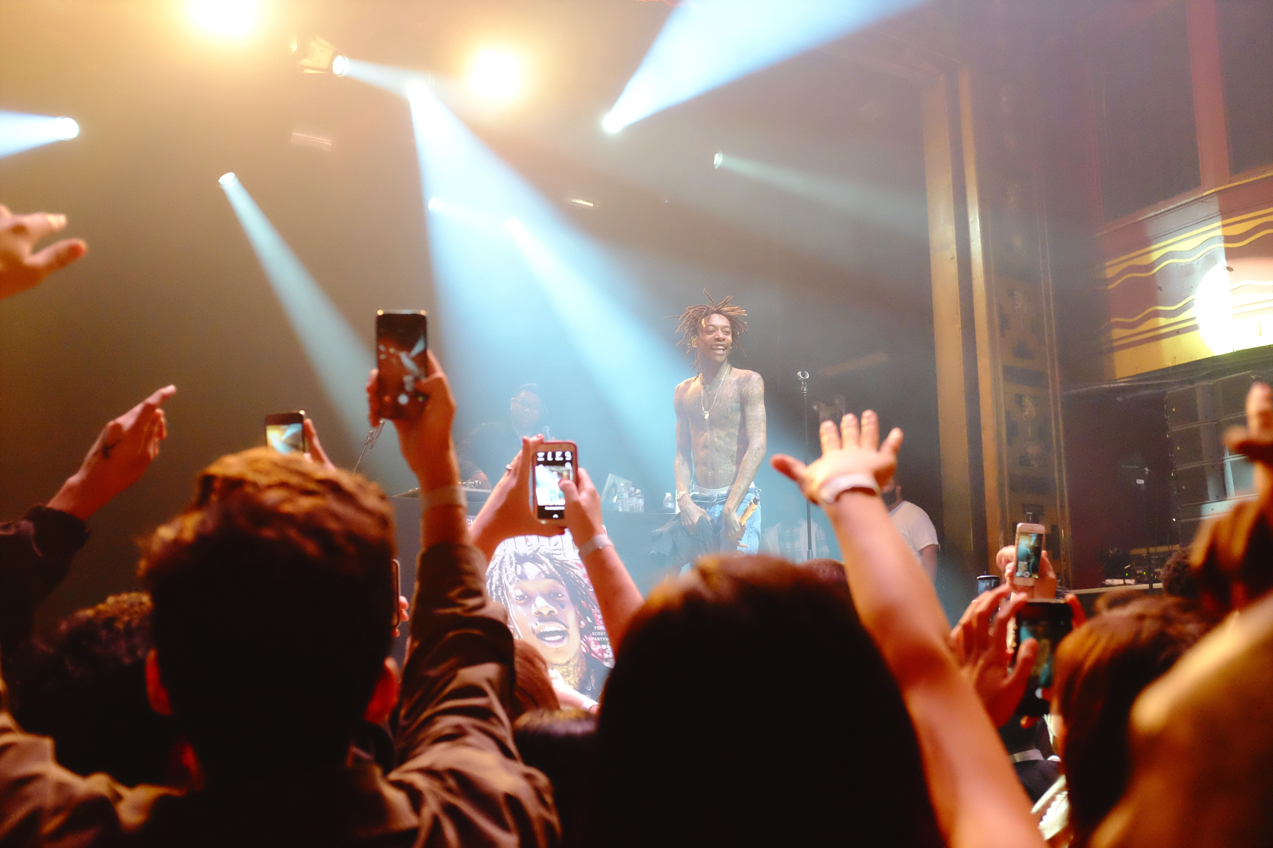 Wiz Khalifa performs at New York City's Webster Hall - October, 2014