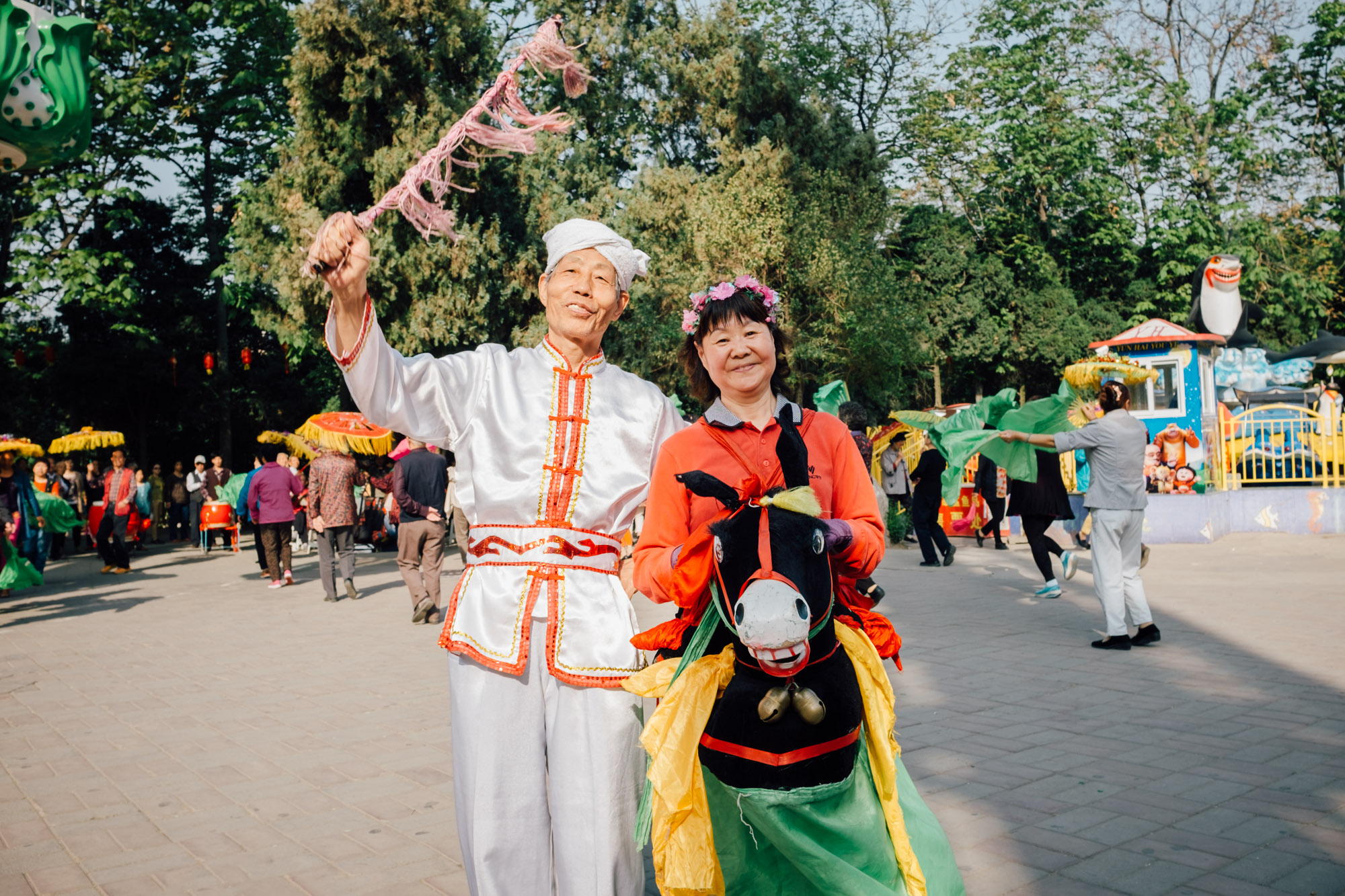 Dancers at Xingqinggong Park