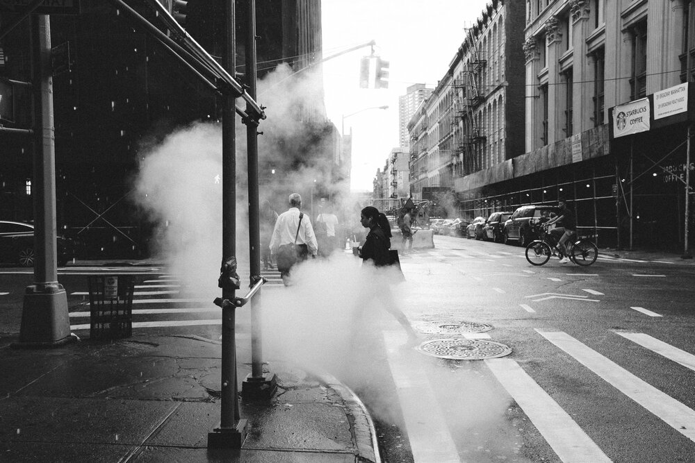  Steam issues from under Manhattan streets 