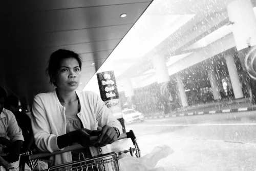 Vivo City Taxi Queue