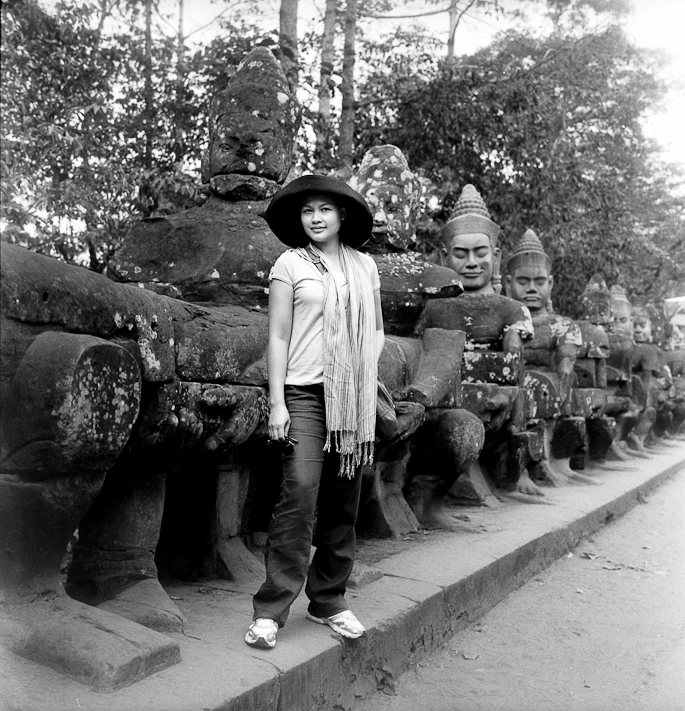 Rima, Angkor Wat, Feb 2012