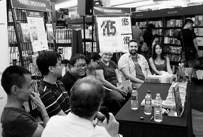 Starry Island Launch, Kinokuniya, Singapore, August 2014