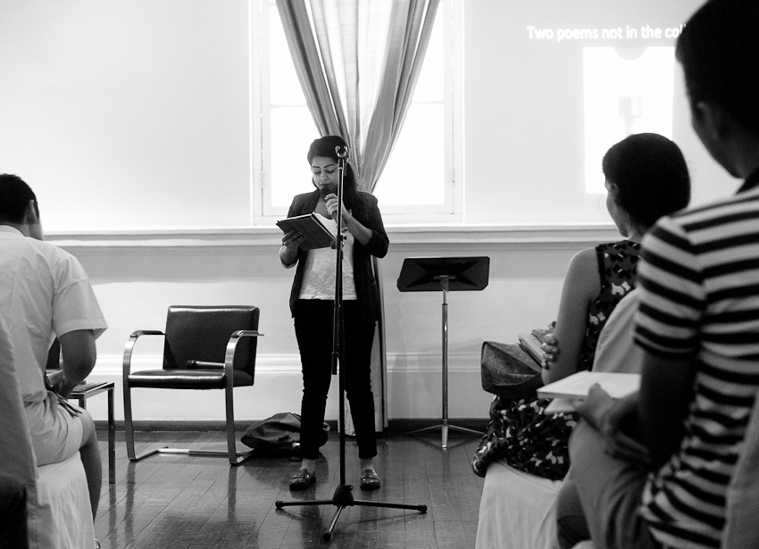  Pooja Nansi reading Christine Chia 