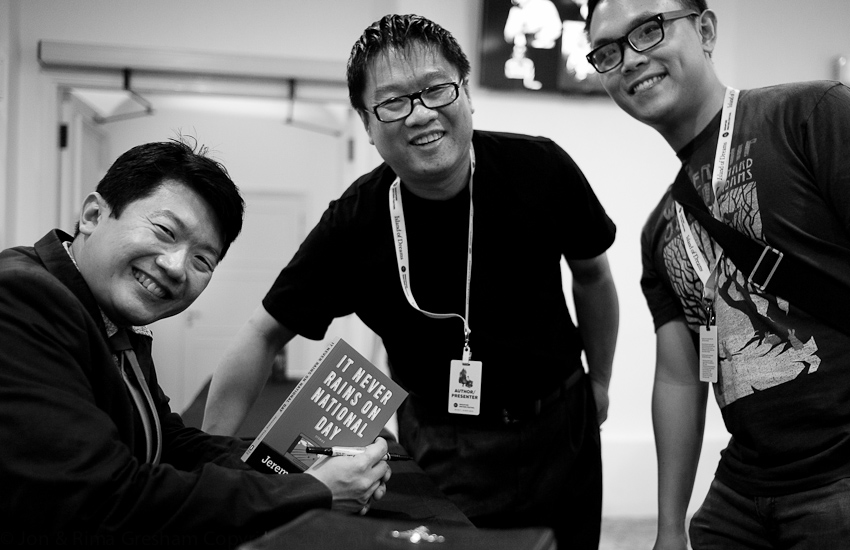  Jeremy Tiang, Desmond Kon &amp; Joshua Ip 