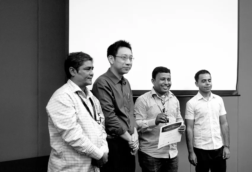 AKM Mohsin, Alvin Pang, Amrakajona Zakir (1st Prize) & Shivaji Das