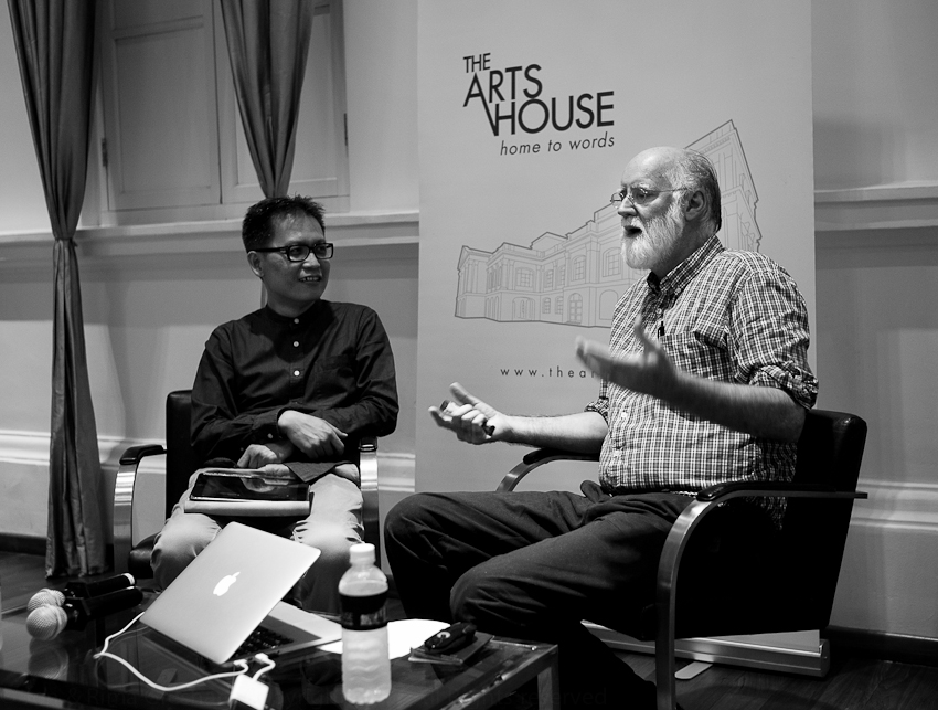  World Lit featuring Nicholson Baker at The Arts House, Singapore 