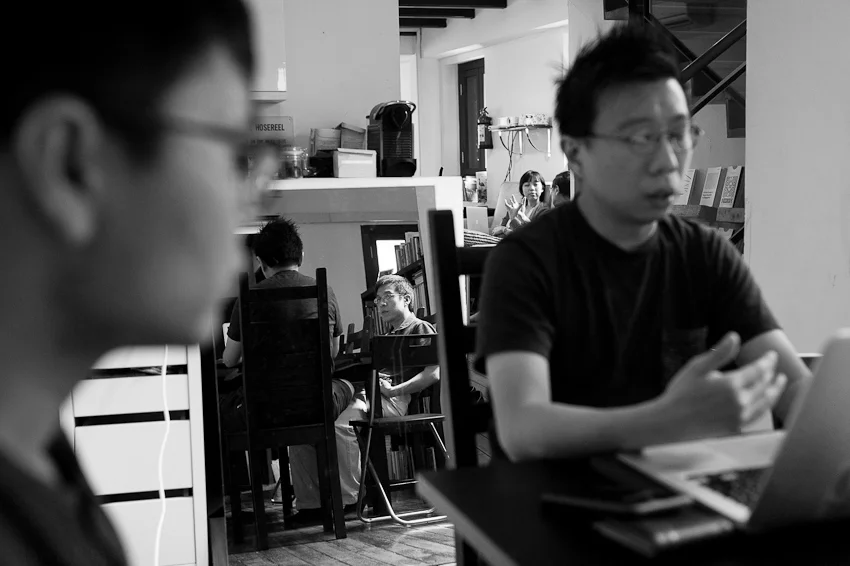 Scene from Sing Lit Station Prose Bootcamp, Singapore, December 2016