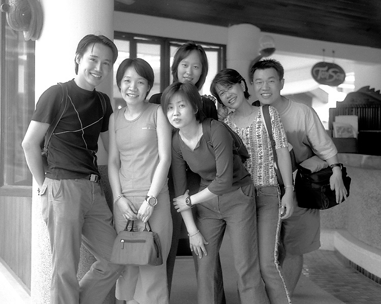 FH Bangkok Team at Club Med Phuket in 2001-2