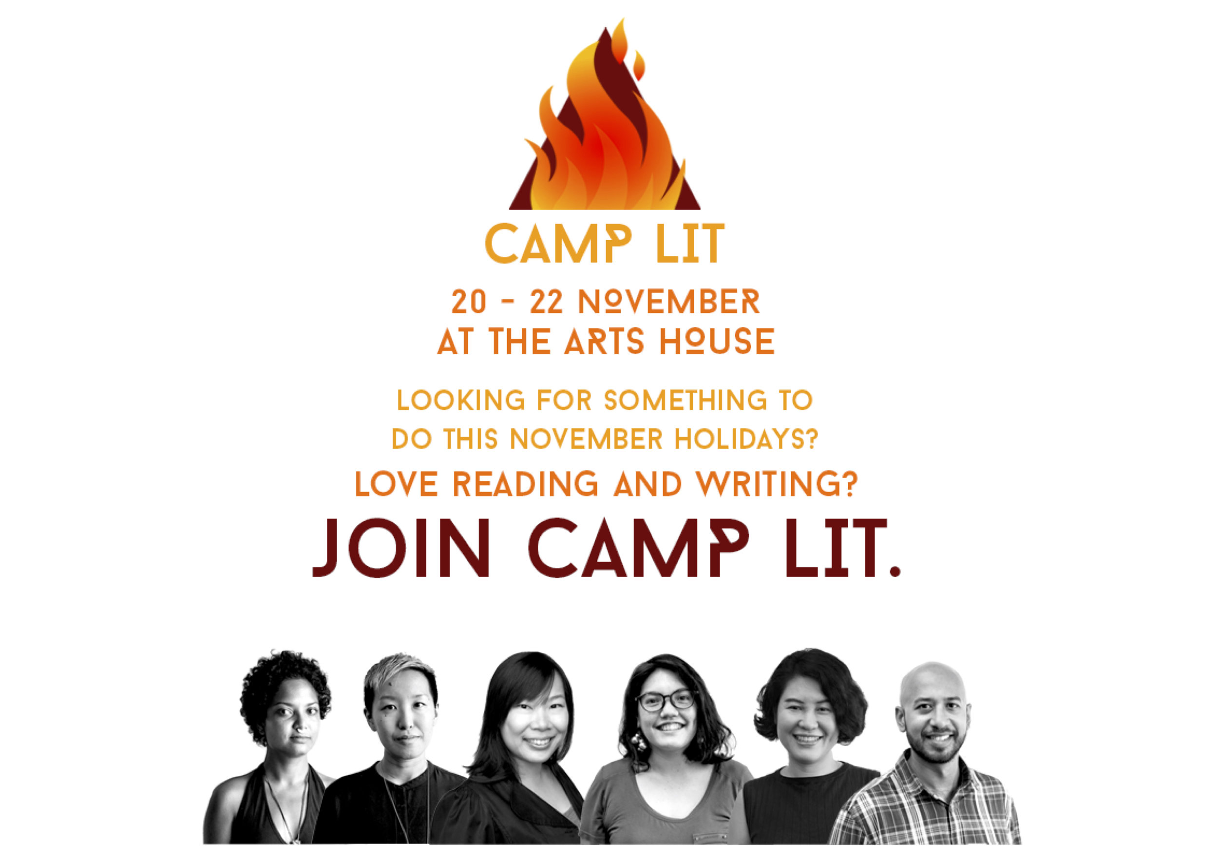  Sing Lit Station &amp; Book A Writer presented Camp Lit in Nov 2017 