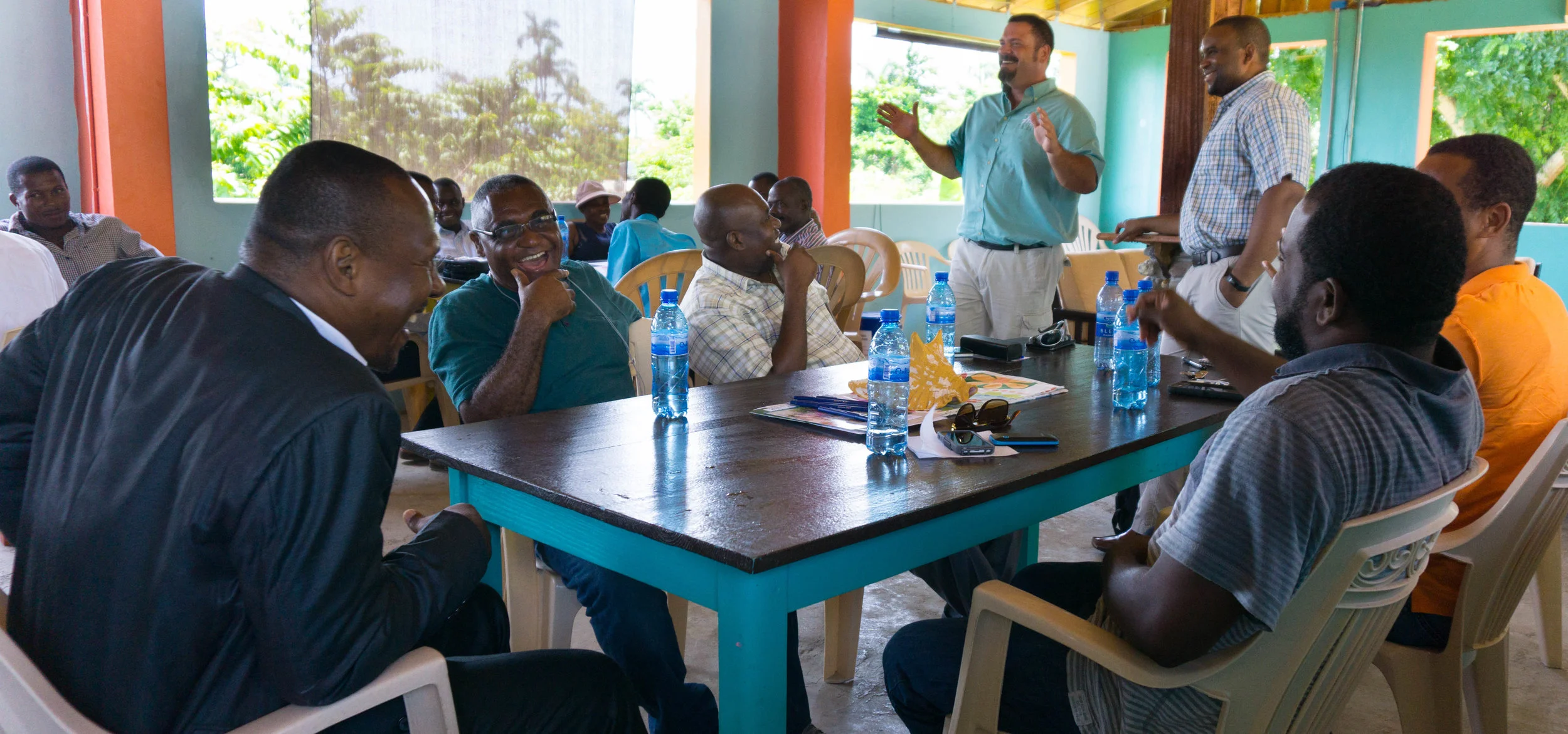 HaitiOne Grand Anse Regional Conference HBM had the opportunity to organize and host the first HaitiOne Grand Anse Regional Conference this month! A mix of mayors, pastors, businessmen and other community leaders attended who represented cities and town across our Grand Anse District. This is the first step to collaborating with people of different walks of life and areas of influence to pinpoint what and where the most need is in our region. It was encouraging to work with Mission of Hope, HaitiOne and these great men and women to meet needs more effectively.