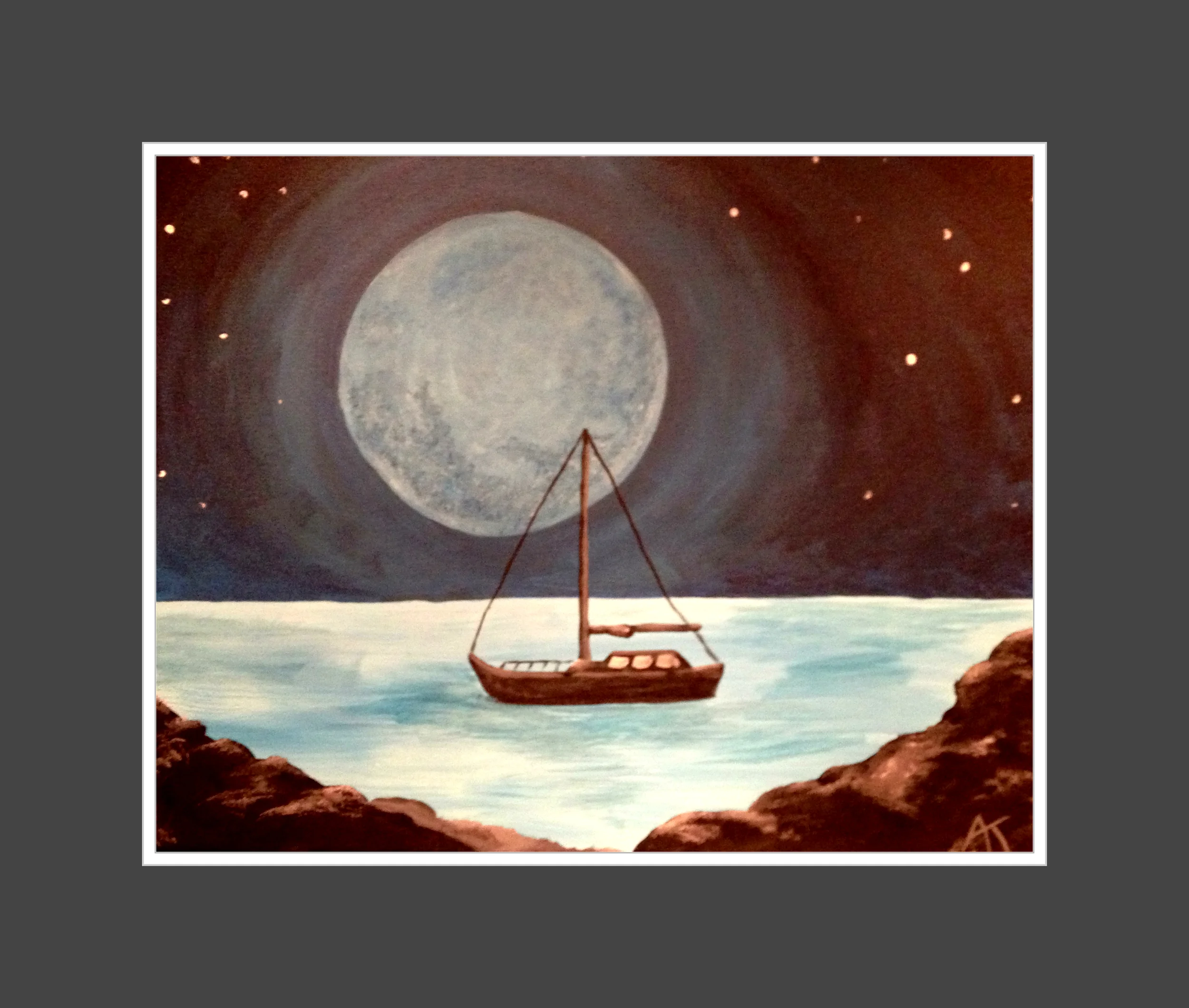 Boat in the Moonlight