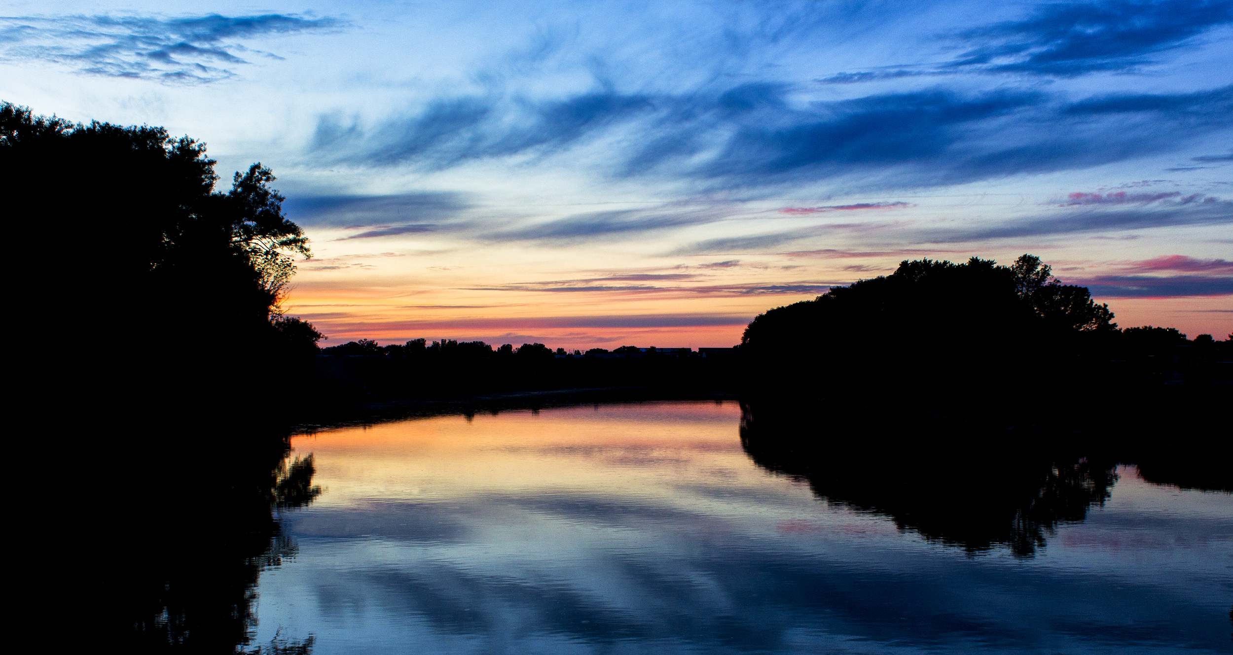 First pass - wider angle