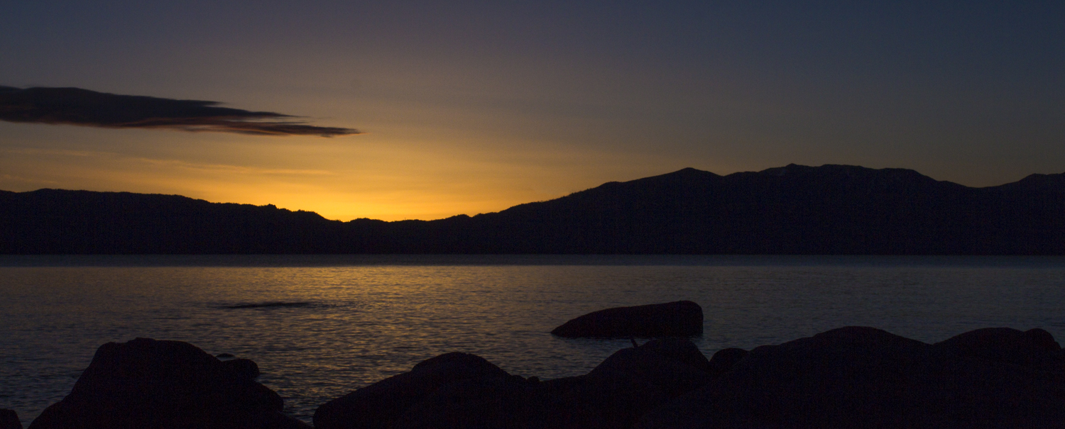 Sunrise on Lake Tahoe