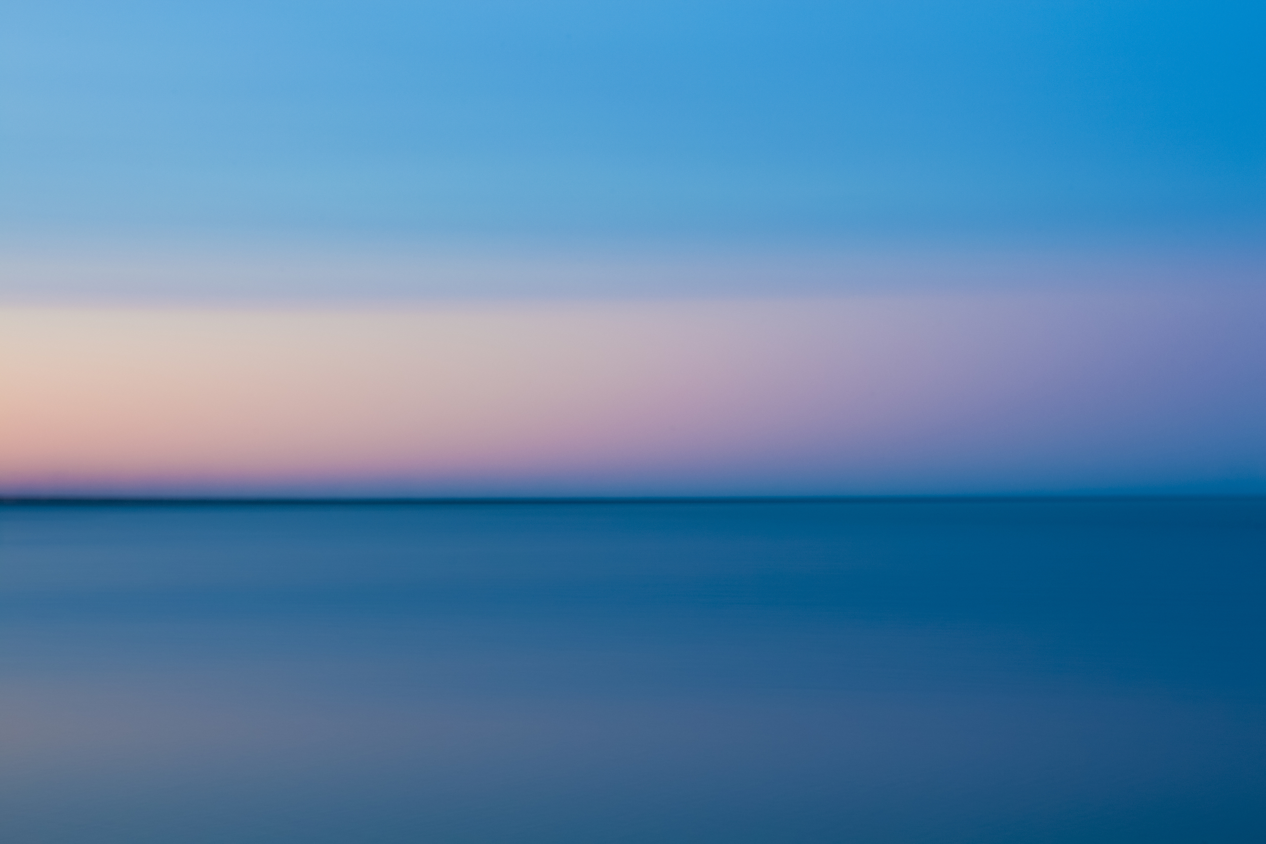 Lake Erie Sunset Abstract