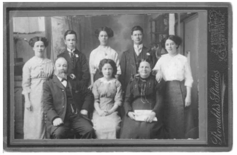 John Bonthram and Jane Veitch Light (formerly Anderson) and their family