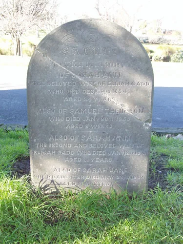 Gadd Headstone