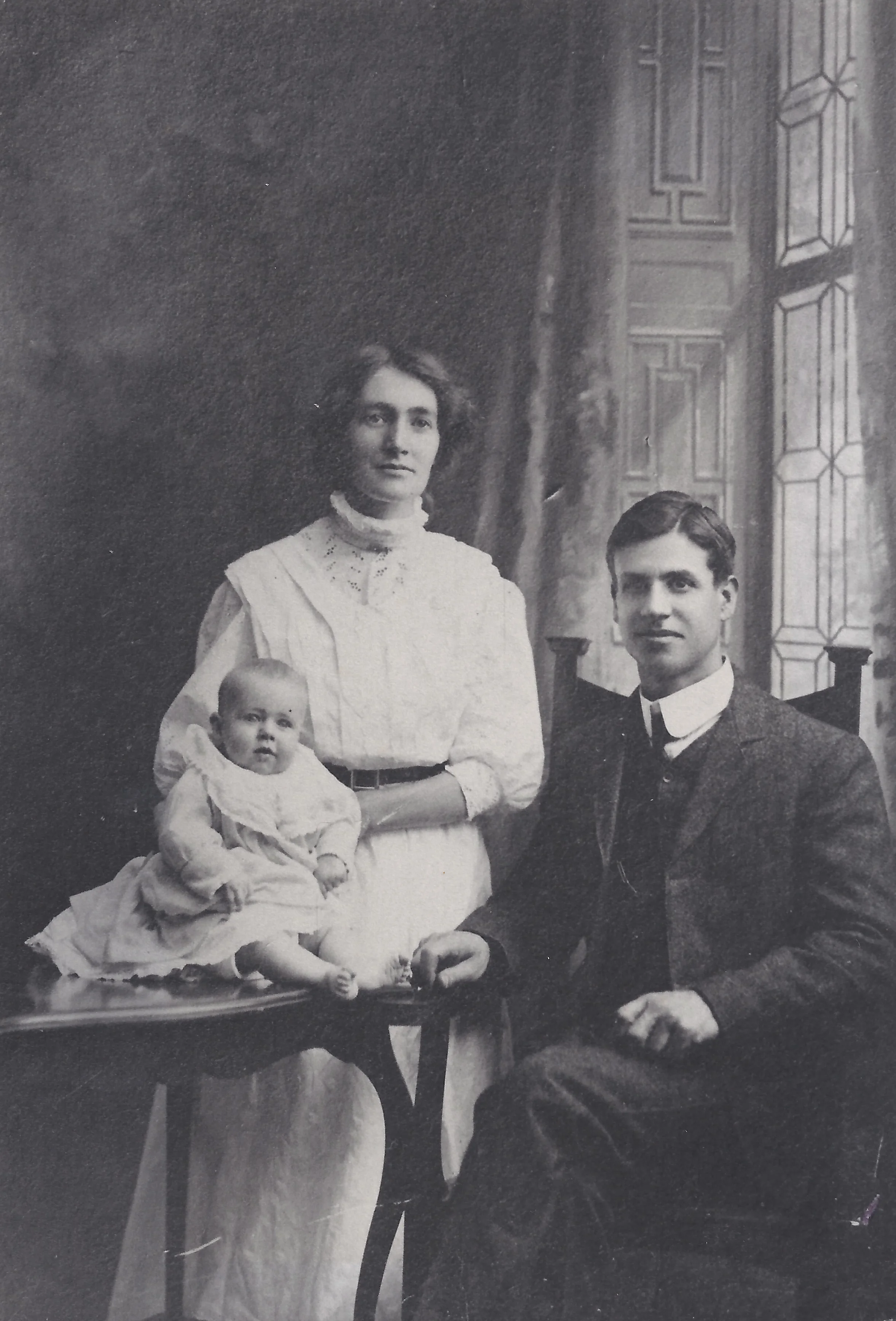 Alfred and Florence Anderson with Eric Robert Anderson