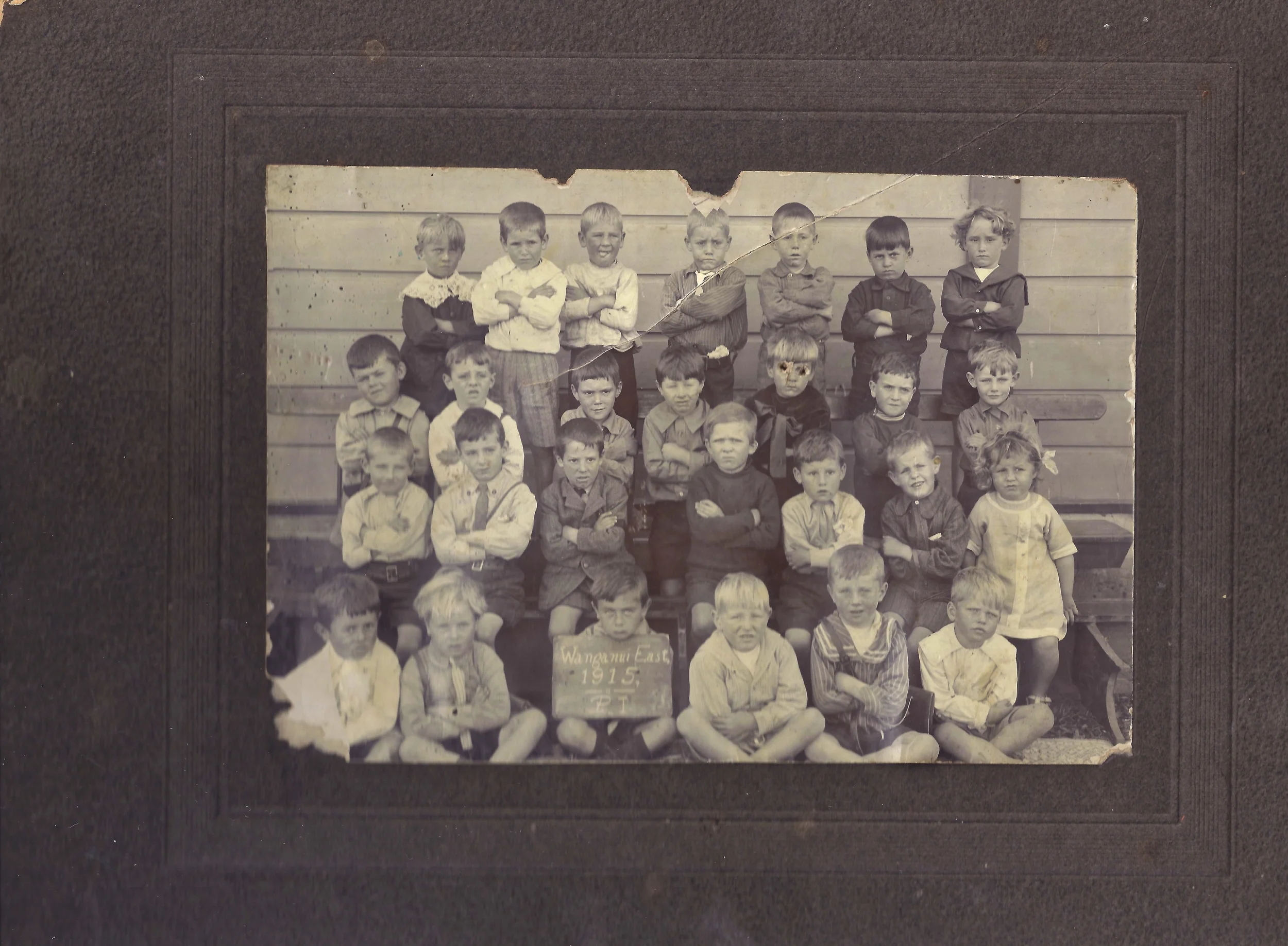 Wanganui East School Primer 1 Class 1915