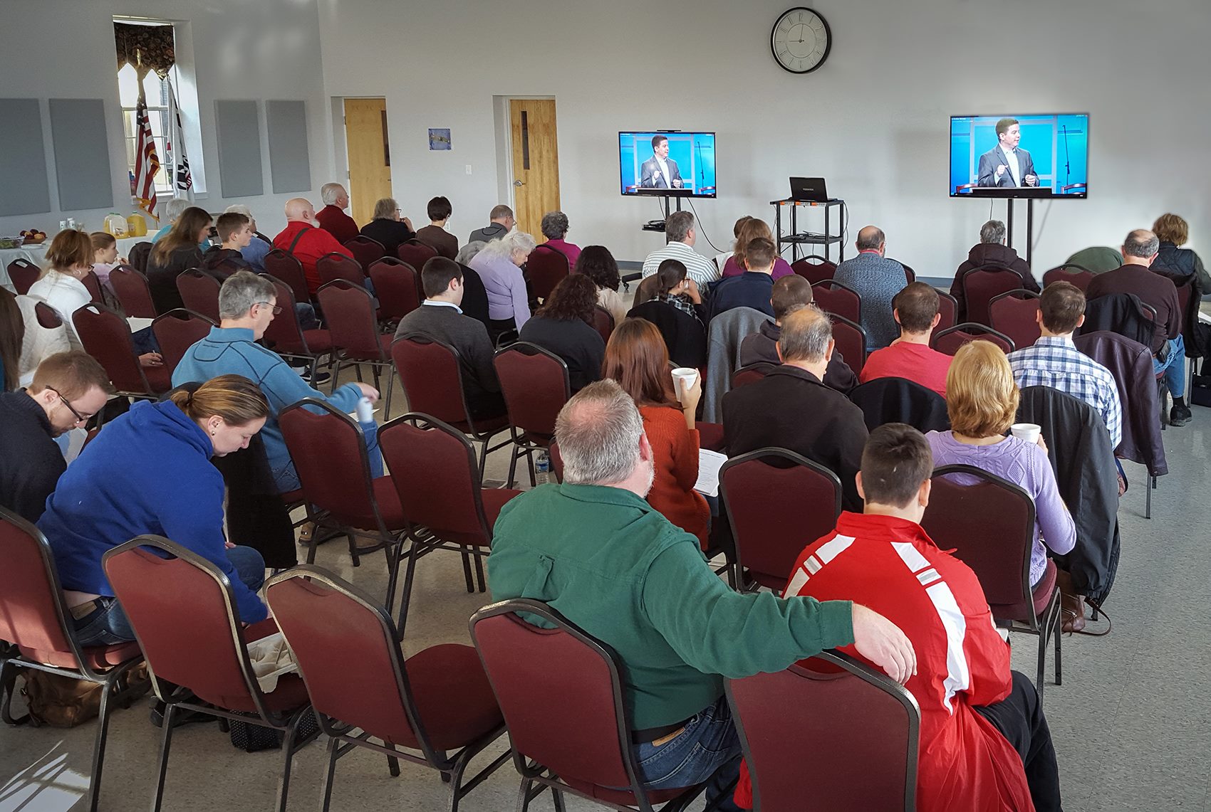 Bethel educates through robust teaching and preaching on Sundays, occasional conferences and by hosting groups like the CS Lewis Institute.