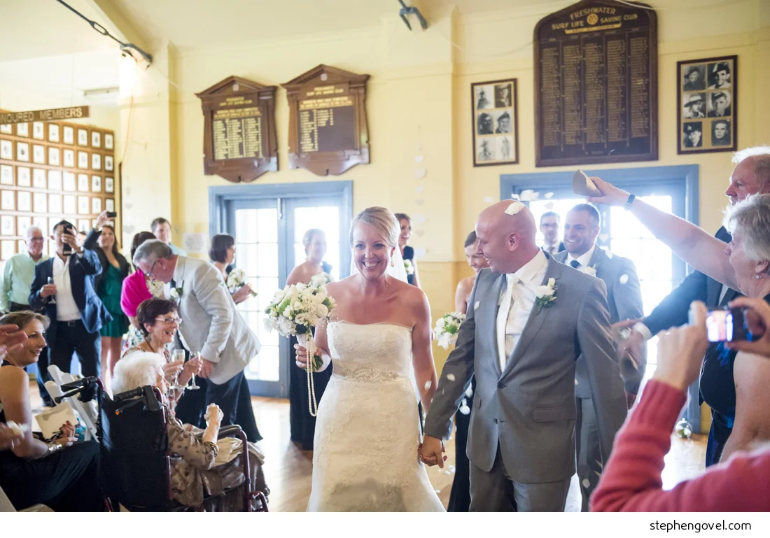 rainy manly wedding