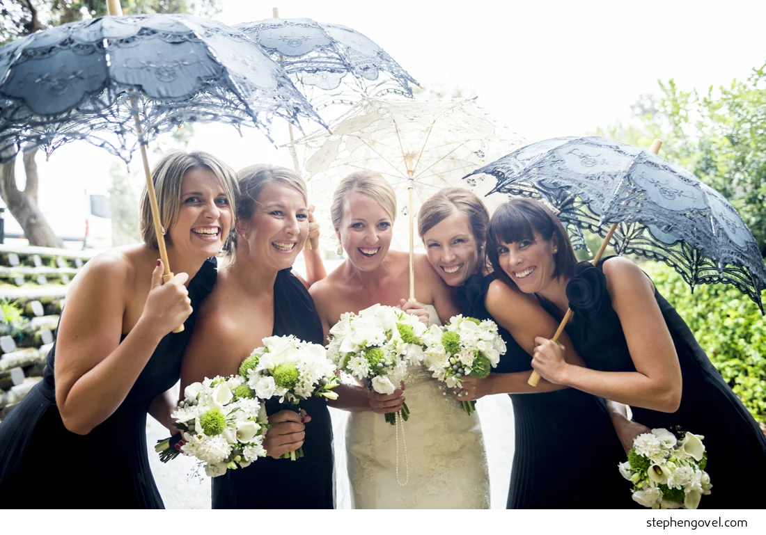 rainy manly wedding